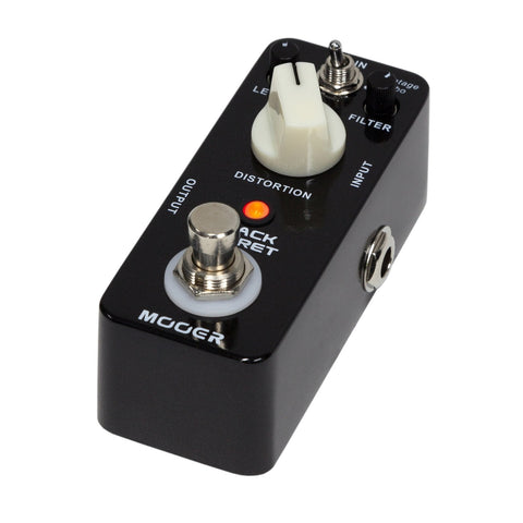 Mooer 'Black Secret' Vintage & Turbo Distortion Micro Guitar Effects Pedal