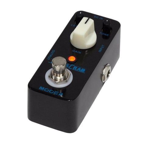 Mooer 'Blues Crab' Classic Blues Overdrive Micro Guitar Effects Pedal-MEP-BC