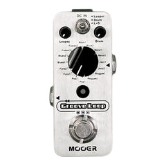 Mooer 'Groove Loop' Drum Machine & Looper Micro Guitar Effects Pedal-MEP-GL