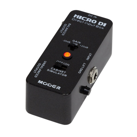 Mooer 'Micro DI' Smart Direct Input Box Micro Guitar Effects Pedal
