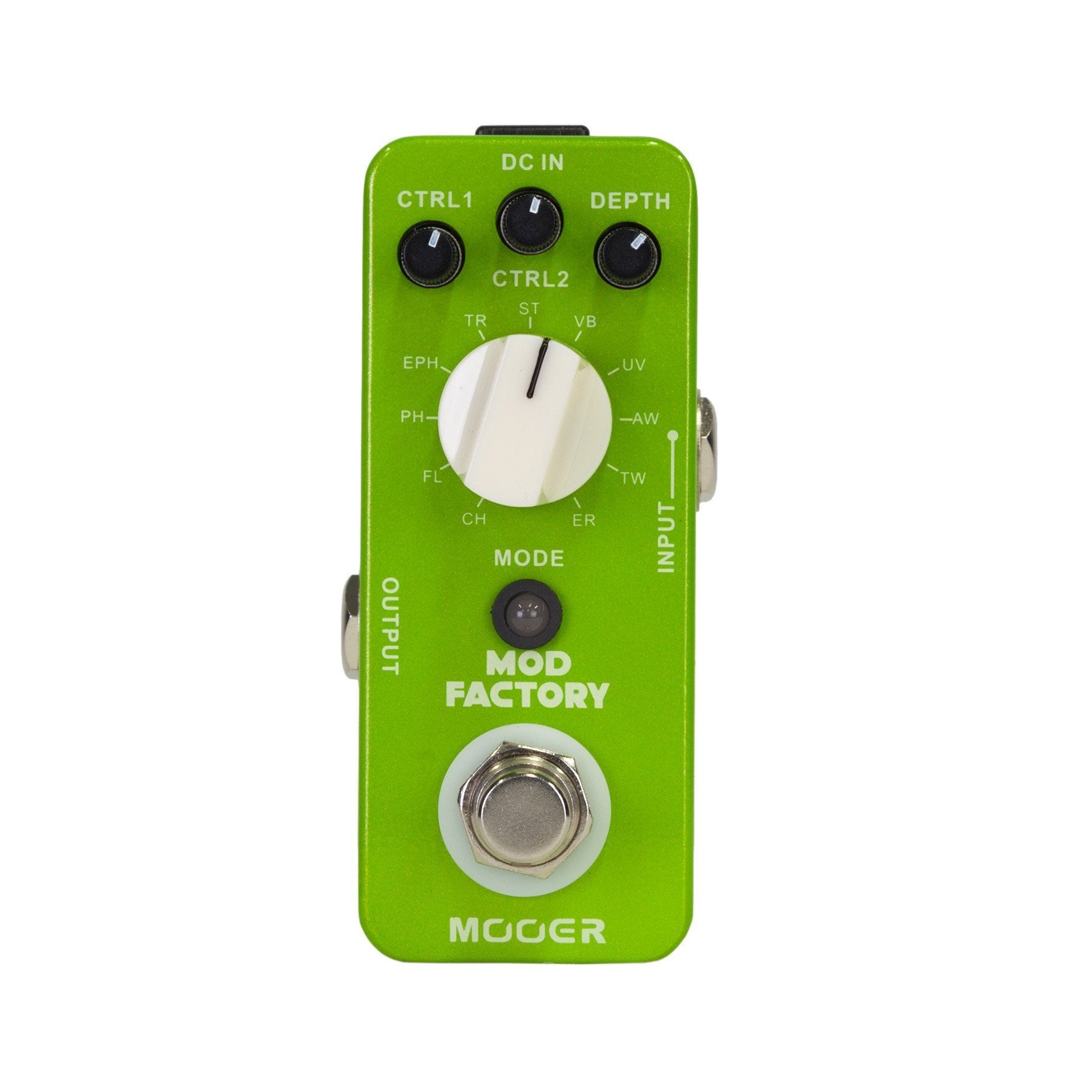 Mooer 'Mod Factory' Multi Modulation Micro Guitar Effects Pedal-MEP-MF