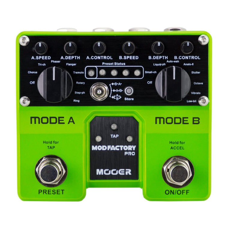 Mooer 'Mod Factory Pro' Modulation Dual Guitar Effects Pedal