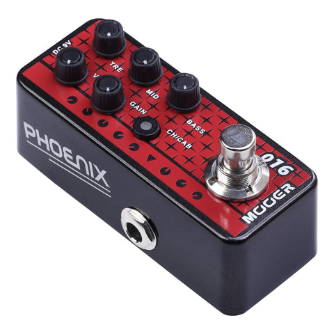 Mooer 'Phoenix 016' Digital Micro Preamp Guitar Effects Pedal-MEP-PA16