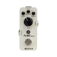 Mooer 'Pure Boost' Clean Boost Micro Guitar Effects Pedal-MEP-PBO