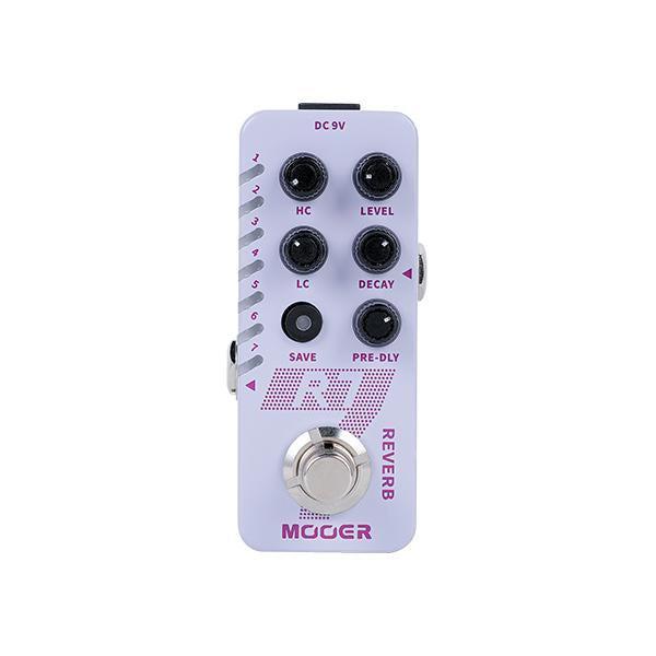 Mooer 'R7' Digital Reverb Micro Guitar Effects Pedal