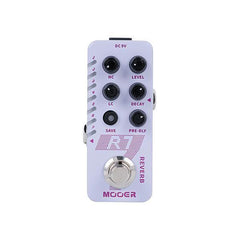 Mooer 'R7' Digital Reverb Micro Guitar Effects Pedal-MEP-R7