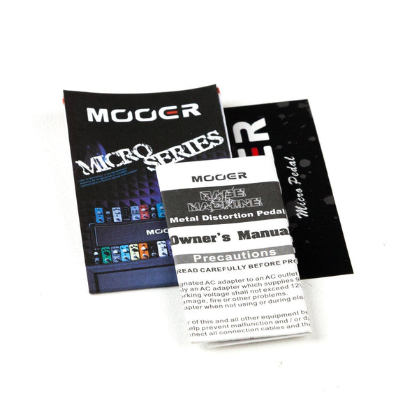 Mooer 'Rage Machine' Heavy Metal Distortion Micro Guitar Effects Pedal