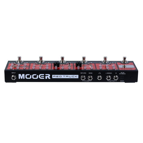 Mooer 'Red Truck' Guitar Multi-Effects Pedal-MEP-RT