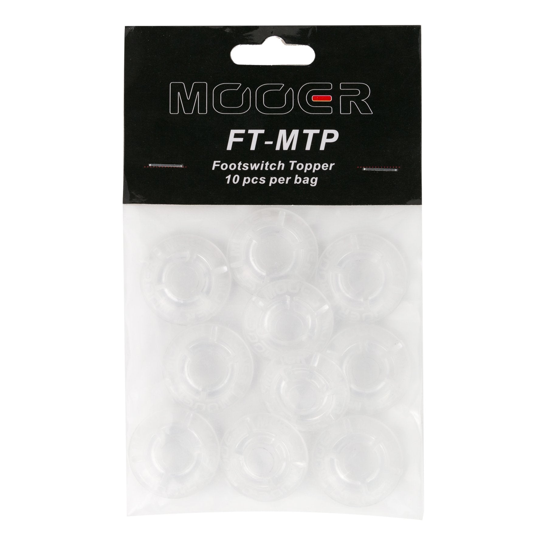 Mooer Shroom Foot Switch Toppers 10 Pack-MEP-FT-MTP