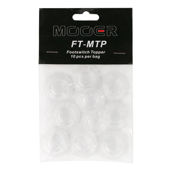 Mooer Shroom Foot Switch Toppers 10 Pack-MEP-FT-MTP