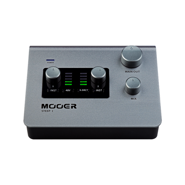 Mooer Steep I Multi-Platform Audio Interface (Dark Metallic)