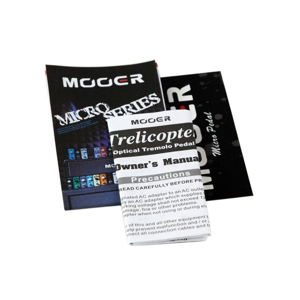 Mooer Trelicopter Optical Tremolo Micro Guitar Effects Pedal