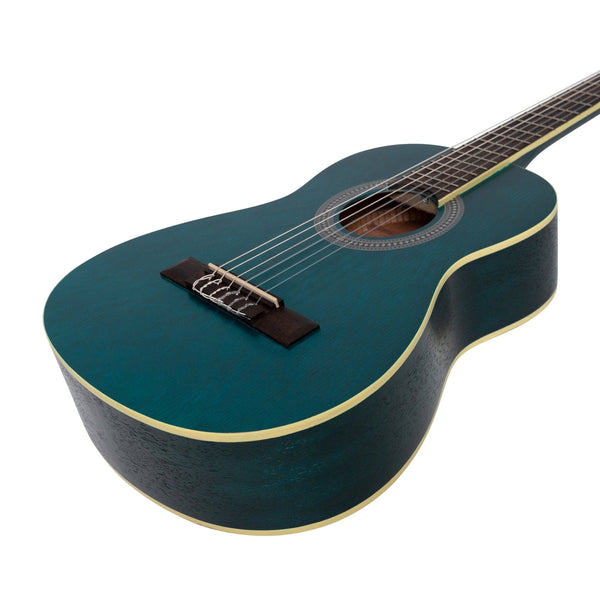 Sanchez 1/2 Size Student Classical Guitar (Blue)