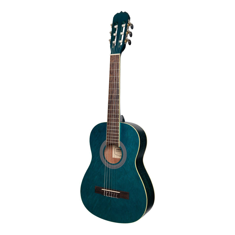 Sanchez 1/2 Size Student Classical Guitar (Blue)