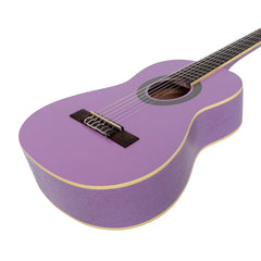 Sanchez 1/2 Size Student Classical Guitar (Purple)