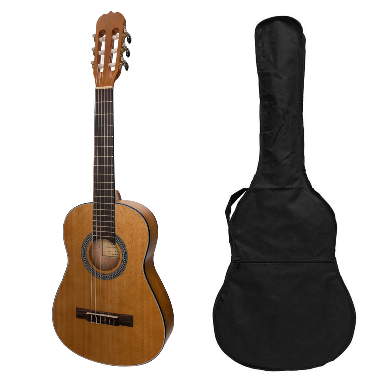 Sanchez 1/2 Size Student Classical Guitar with Gig Bag (Acacia)