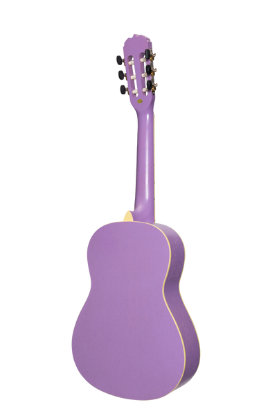 Sanchez 1/2 Size Student Classical Guitar with Gig Bag (Purple)