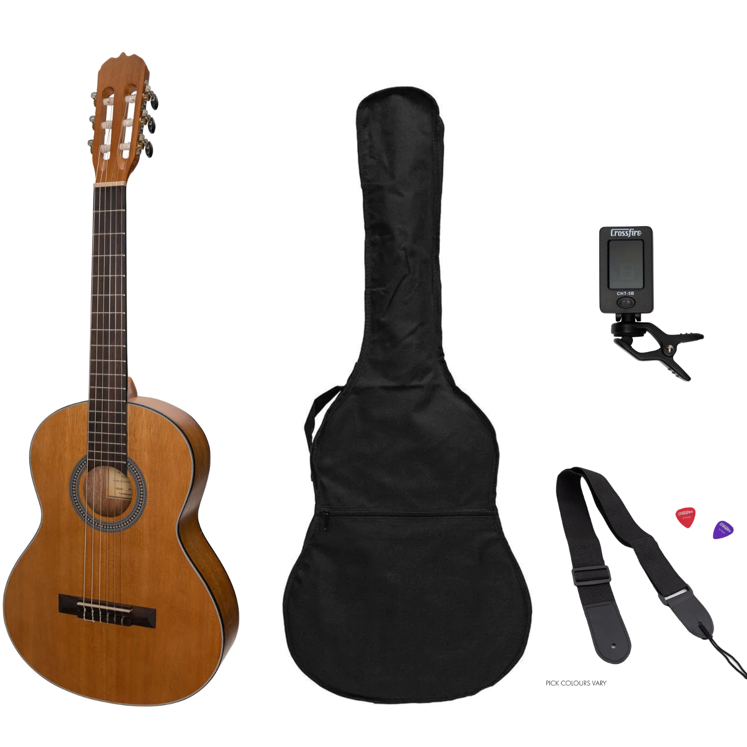 Sanchez 1/4 Size Student Classical Guitar Pack-