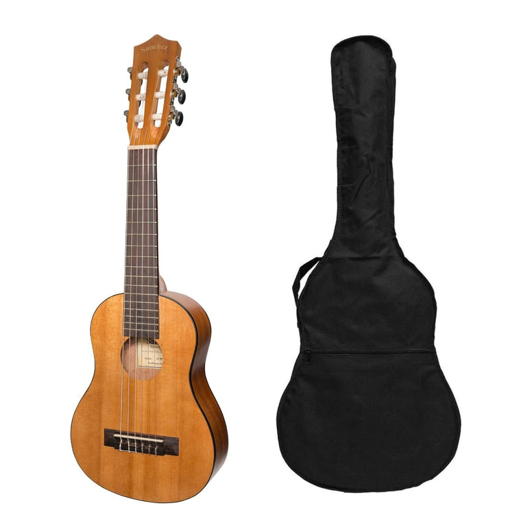 Sanchez 1/4 Size Student Classical Guitar with Gig Bag (Acacia)