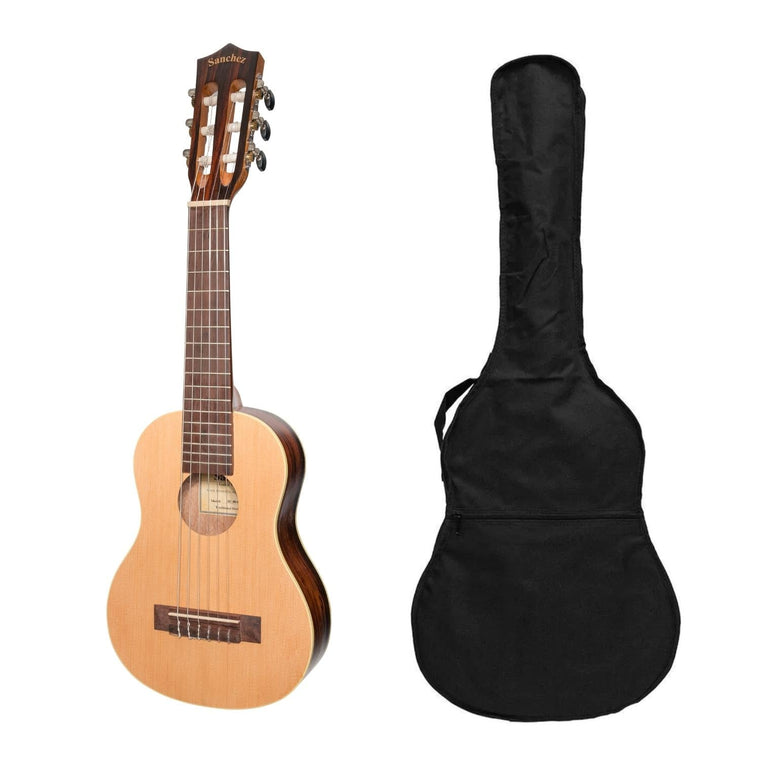 Sanchez 1/4 Size Student Classical Guitar with Gig Bag (Spruce/Rosewood)
