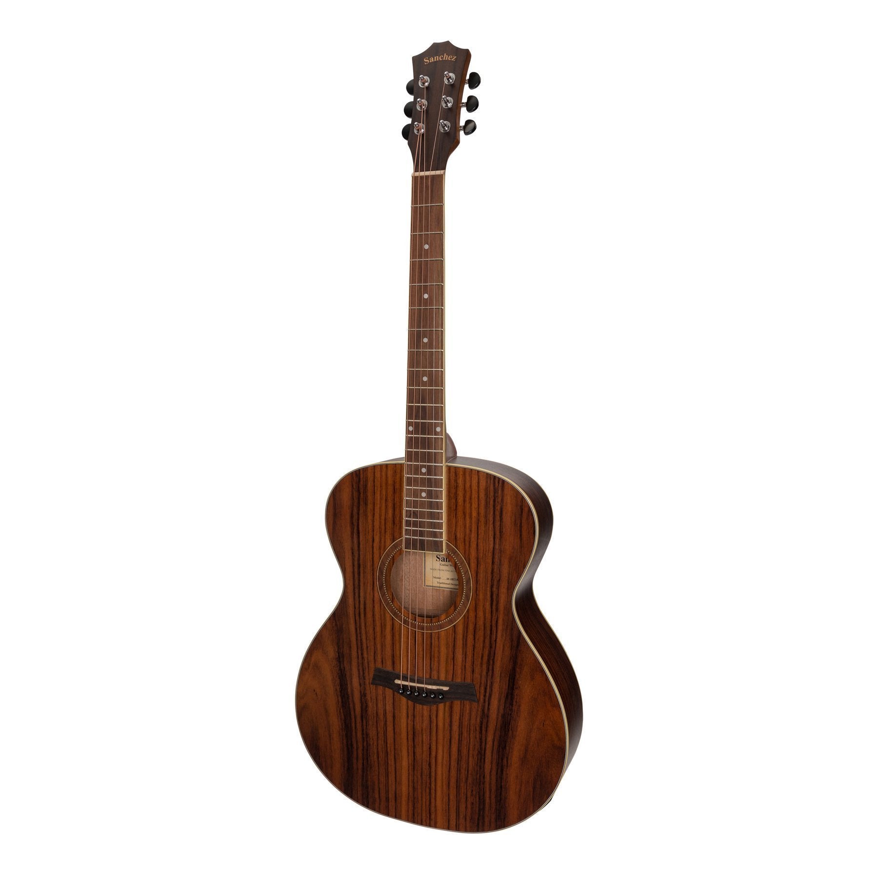 Sanchez Acoustic-Electric Small Body Guitar (Rosewood)-SF-18ET-RWD