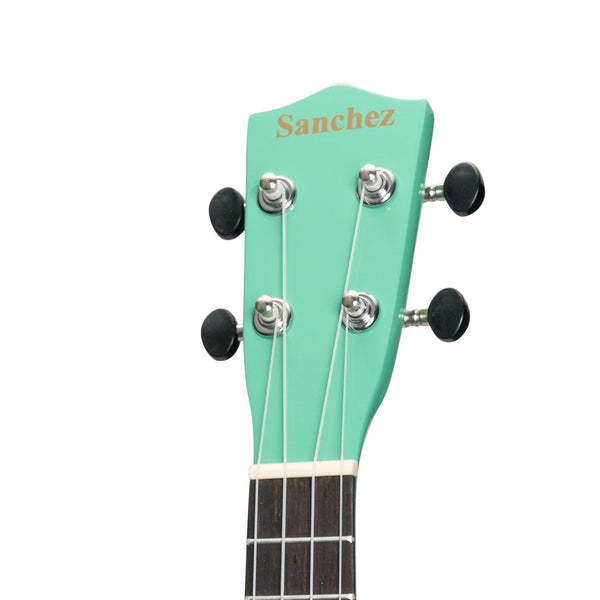 Sanchez 'Colour Series' Soprano Ukulele (Green)-SU-C20-GR