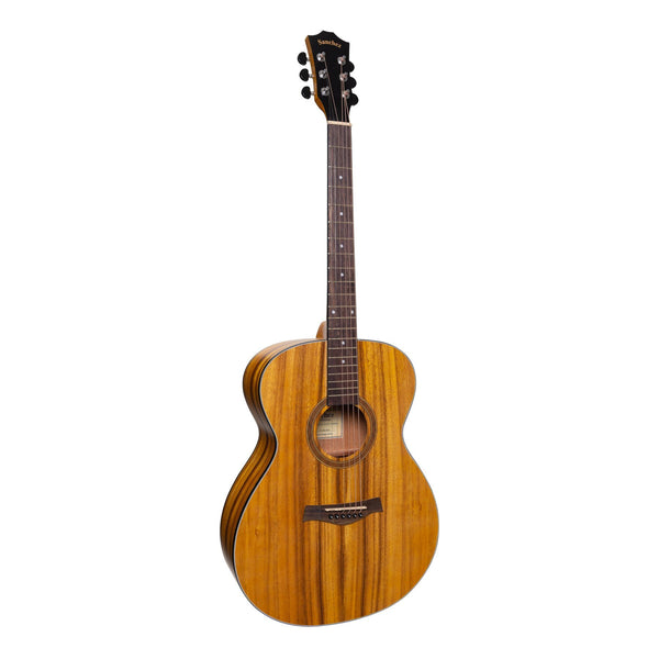Sanchez Left Handed Acoustic Small Body Guitar (Koa)-SF-18L-KOA