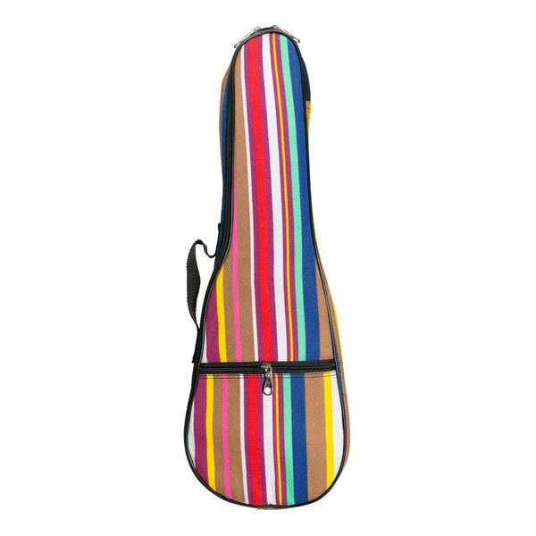 Sanchez Padded Soprano Ukulele Gig Bag (Stripes)-SUB-S21-B
