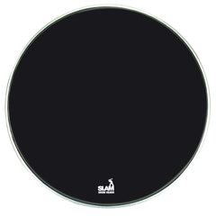 Slam Black Front Bass Drum Head (22")-SDH-RB22-BLK