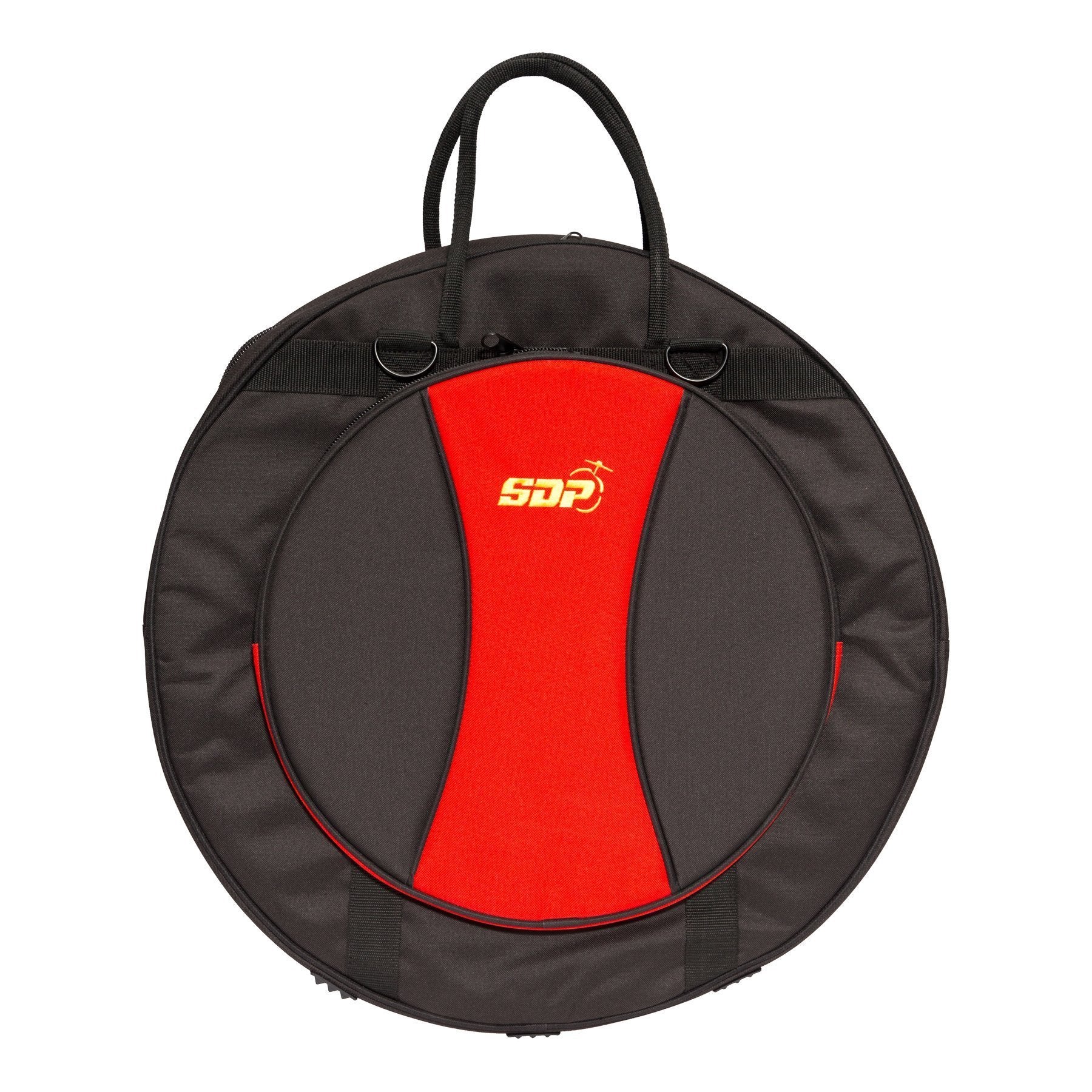 Sonic Drive Deluxe Cymbal Bag (Black with Red)-SDP-CB-2
