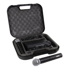 SoundArt Dual Channel Wireless Microphone System with 2 x Handheld Mics-SWS-290-MM