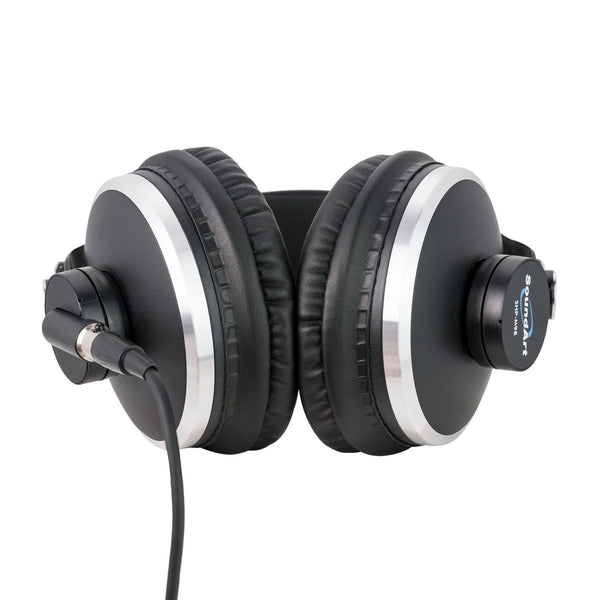 SoundArt Professional Premium Closed Back Studio Headphones-SHP-M98-BLK