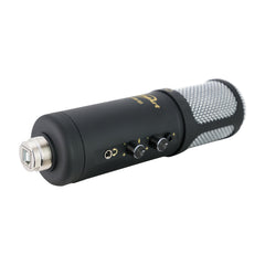 SoundArt Professional USB Condenser Studio Microphone Pack w/ Pop Filter, Desk Stand, USB Cable & Carry Case