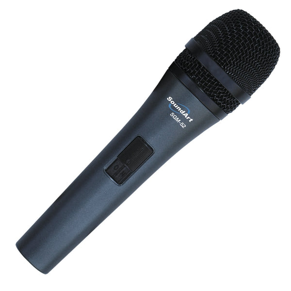 SoundArt SGM-52 Hand-Held Dynamic Microphone with Protective Bag-SGM-52