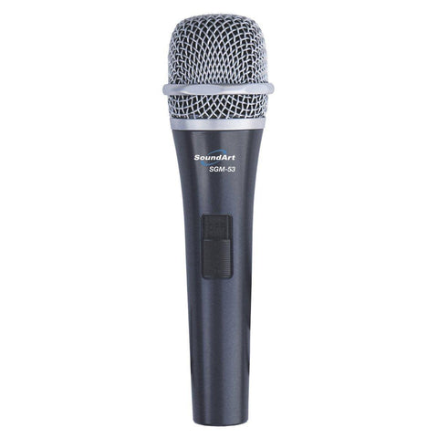 SoundArt SGM-53 Hand-Held Dynamic Microphone with Protective Bag