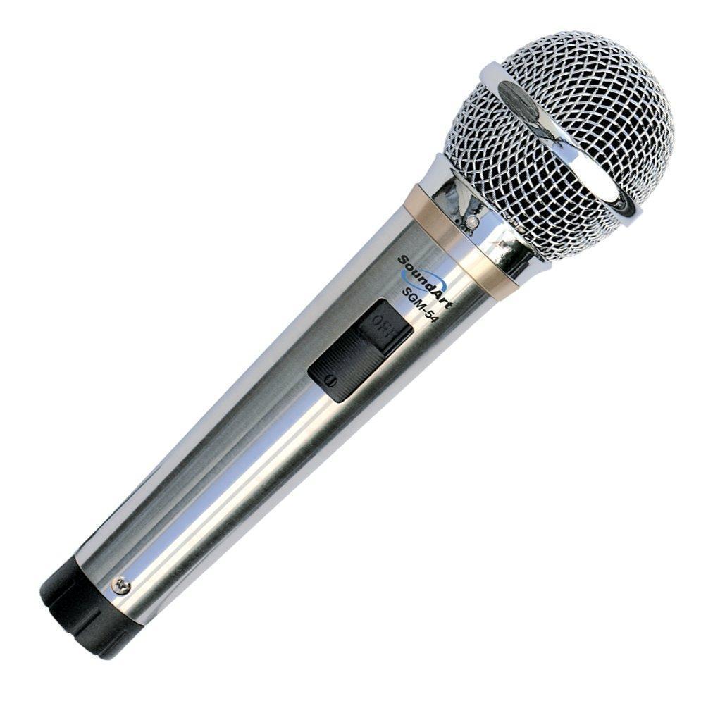 SoundArt SGM-54 Hand-Held Dynamic Microphone with Protective Bag-SGM-54