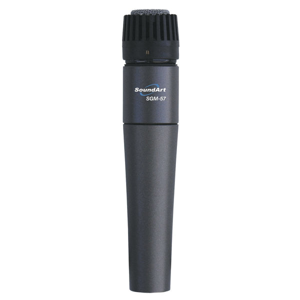 SoundArt SGM-57 Hand-Held Dynamic Microphone with Protective Bag