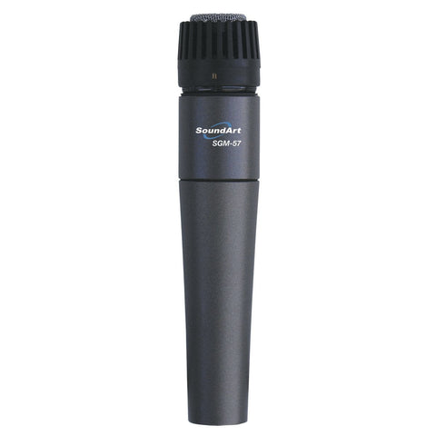 SoundArt SGM-57 Hand-Held Dynamic Microphone with Protective Bag-SGM-57