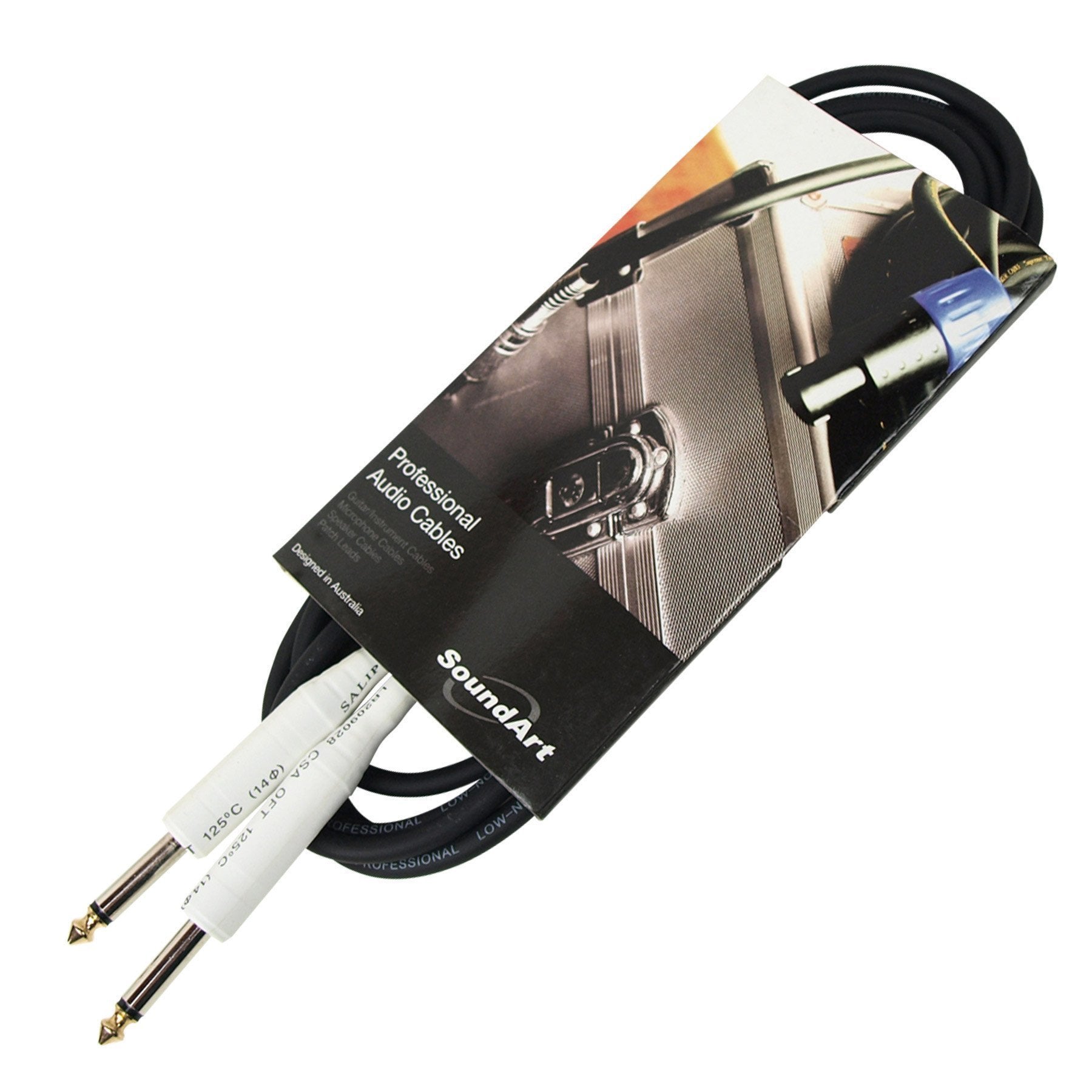 SoundArt SMI-24 Instrument Cable with Heat-Shrunk Plugs (3m)-SMI-24-SH