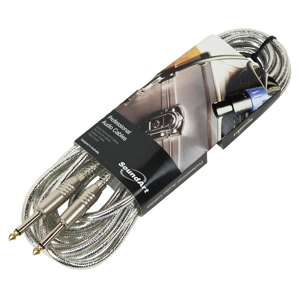SoundArt SMI-30 Instrument Cable (6m Silver)-SMI-30-SLV
