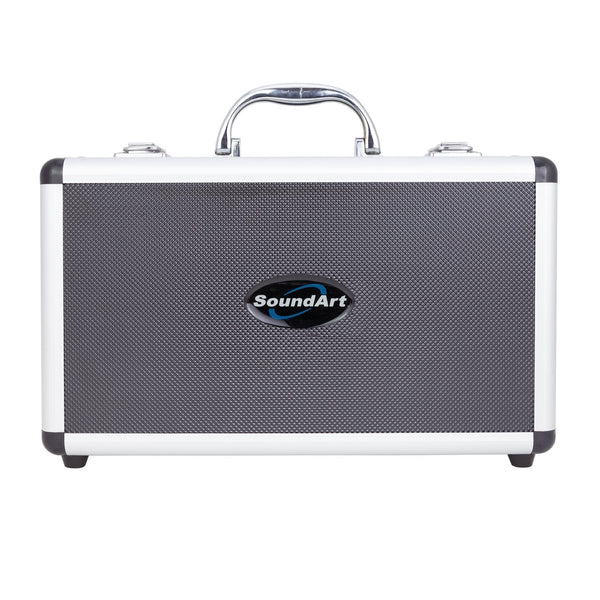 SoundArt 'Vintage' Dynamic Microphone with Deluxe Carry Case (Black Chrome)
