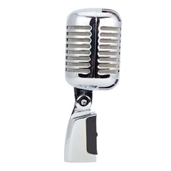SoundArt 'Vintage' Dynamic Microphone with Deluxe Carry Case (Chrome)