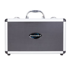SoundArt 'Vintage' Dynamic Microphone with Deluxe Carry Case (Chrome)