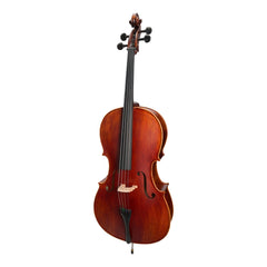 Steinhoff Full Size Solid Top Student Cello Set (Antique Finish)-KSO-CE295(4/4)-ANT