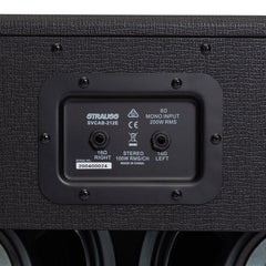 Strauss 2x12 100 Watt Open Back Speaker Cabinet (Black)