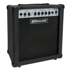 Strauss 'Legacy' 35 Watt Combo Solid State Guitar Amplifier (Black)-SLA-35RG-BLK