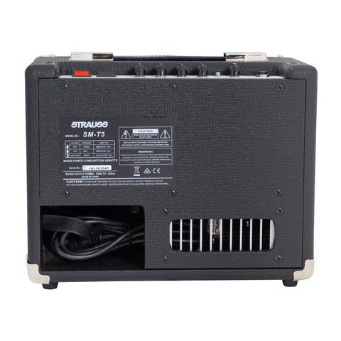 Strauss SM-T5 5 Watt Combo Valve Amplifier (Black)