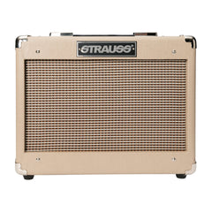 Strauss SVT-10 10 Watt Combo Valve Amplifier (Cream)-SVT-10-CRM