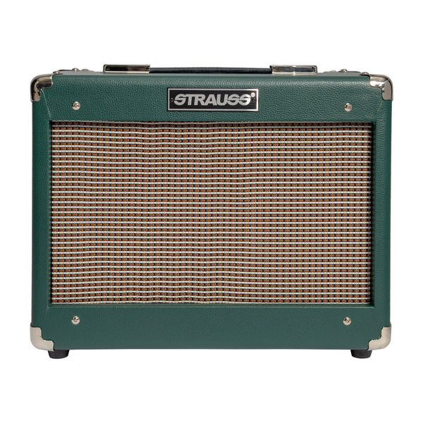 Strauss SVT-10 10 Watt Combo Valve Amplifier (Green)-SVT-10-GRN