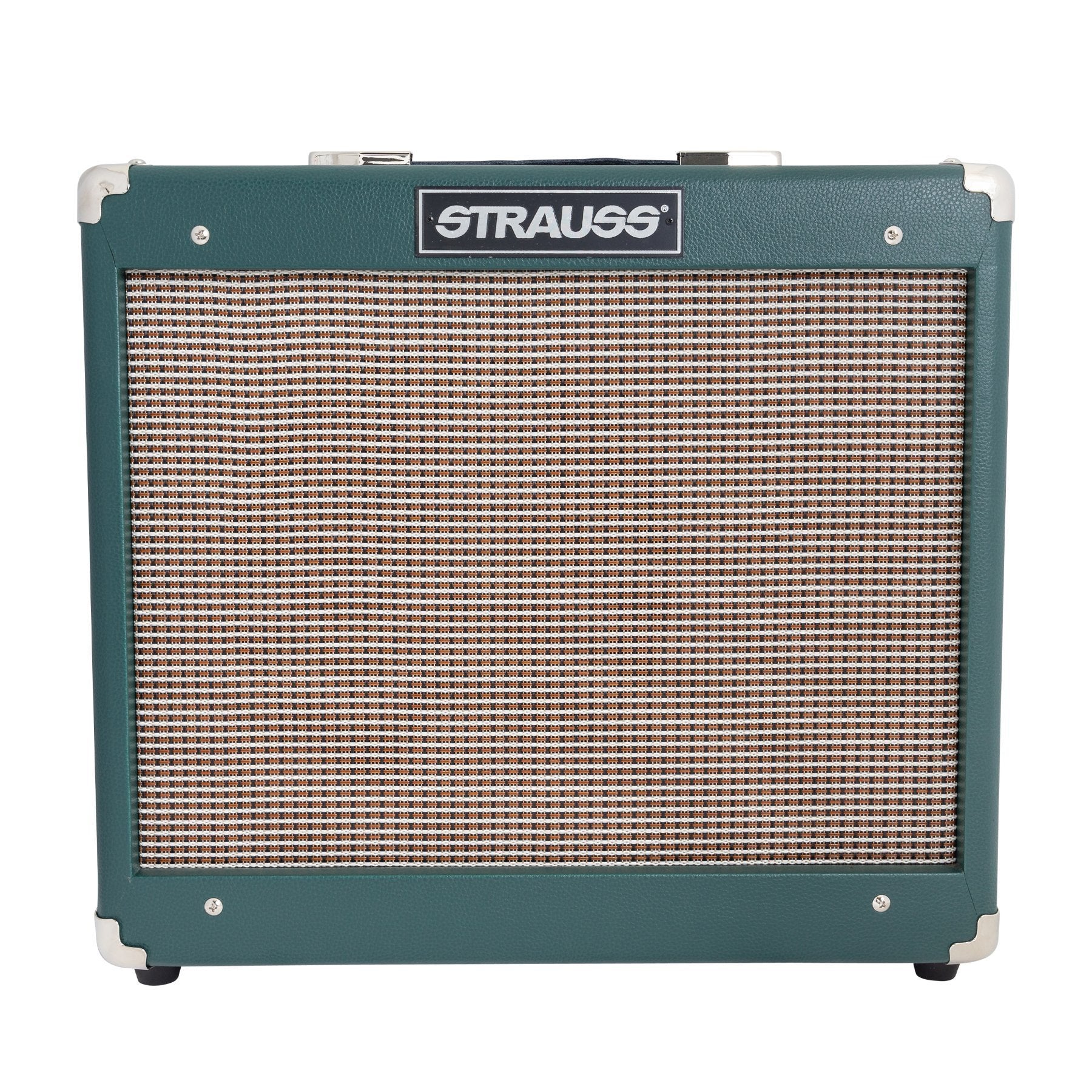 Strauss SVT-15R 15 Watt Combo Valve Amplifier with Reverb (Green)-SVT-15R-GRN